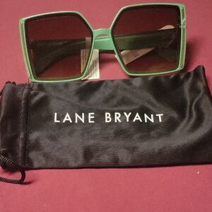 Lane Bryant Bold Green Sunglasses